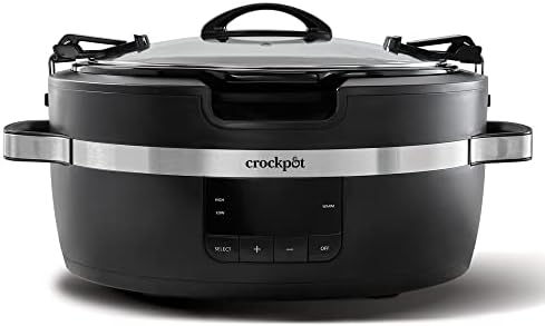 Crock-Pot Thermoshield 6 Quart Slow Cooker with Carry Handles S12W