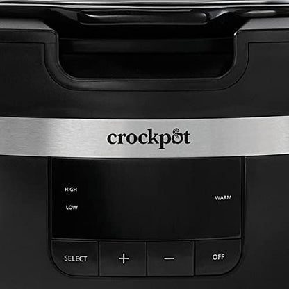 Crock-Pot Thermoshield 6 Quart Slow Cooker with Carry Handles S12W