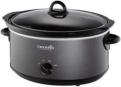 Crock-Pot 7 Quart Slow Cooker – Charcoal S09D