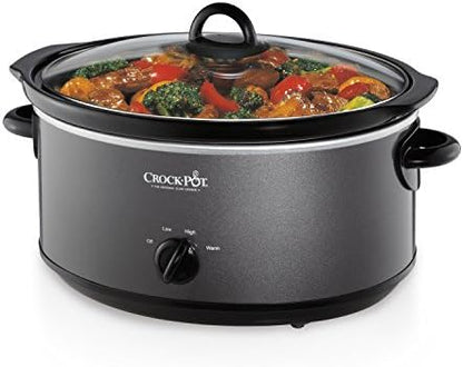 Crock-Pot 7 Quart Slow Cooker – Charcoal S09D
