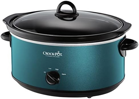 Crock-Pot 7 Quart Manual Slow Cooker – Turquoise S25P