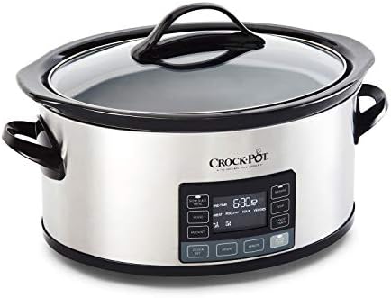 Crock-Pot MyTime 6 Quart Programmable Slow Cooker S08C
