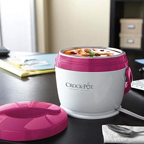 Crock-Pot Lunch Crock Portable Food Warmer 20oz – Pink S03B
