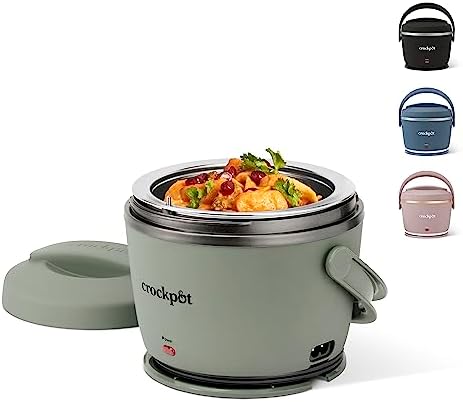 Crock-Pot Portable Electric Lunch Box Food Warmer – Green S21M