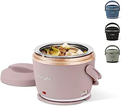 Crock-Pot Electric Lunch Box Food Warmer 20oz – Blush Pink S18F