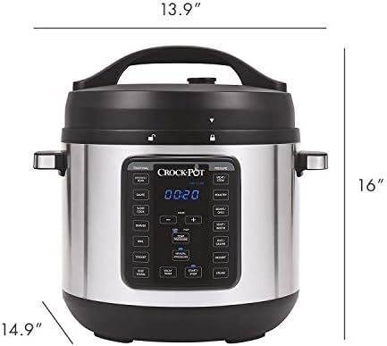 Crock-Pot 8 Quart Express Crock Multi-Use Pressure Cooker S05U