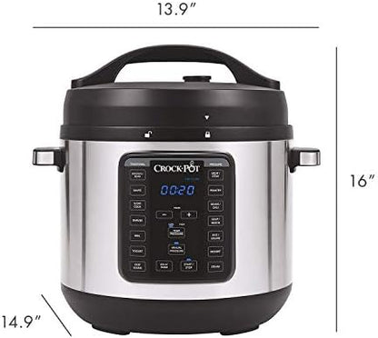 Crock-Pot 8 Quart Express Crock Multi-Use Pressure Cooker S05U