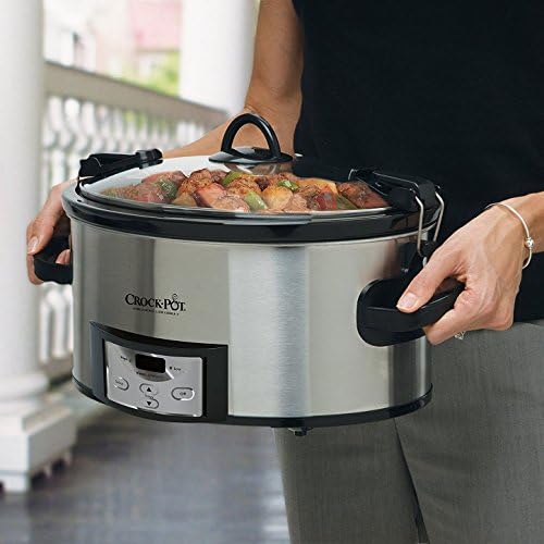Crock-Pot Cook & Carry 6 Quart Programmable Slow Cooker S15M