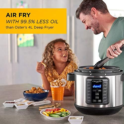 Crock-Pot Express Crisp 8 Quart 10-in-1 Pressure Cooker S06E
