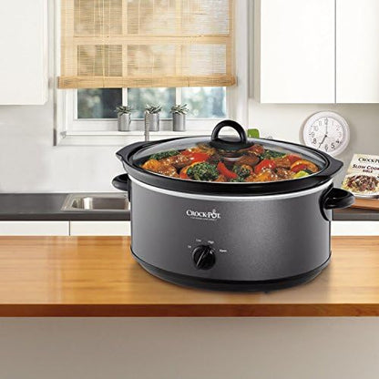 Crock-Pot 7 Quart Slow Cooker – Charcoal S09D