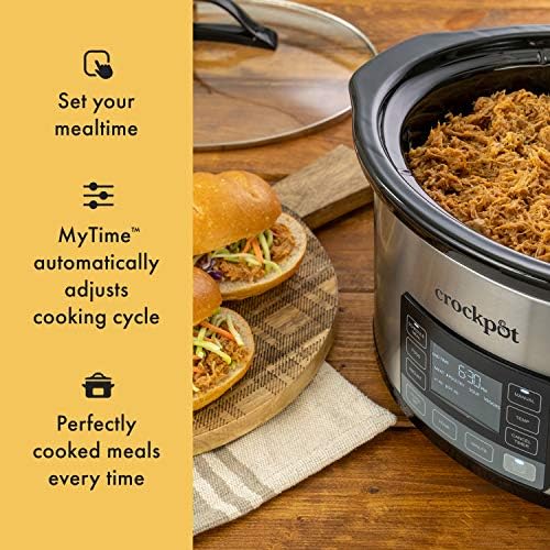 Crock-Pot MyTime 6 Quart Programmable Slow Cooker S08C