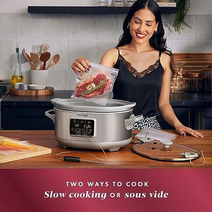Crock-Pot 7 Quart Programmable Cook & Carry Slow Cooker S19S