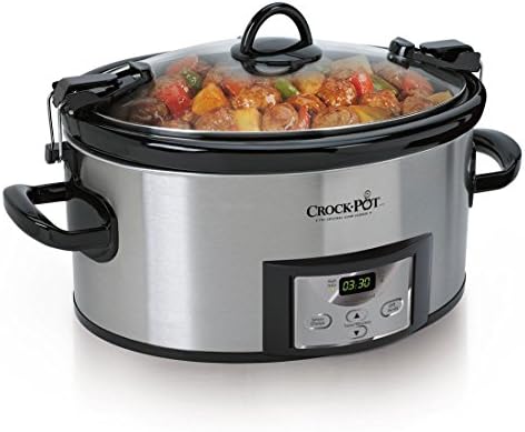 Crock-Pot Cook & Carry 6 Quart Programmable Slow Cooker S15M