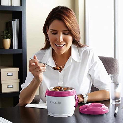 Crock-Pot Lunch Crock Portable Food Warmer 20oz – Pink S03B