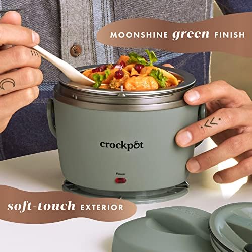 Crock-Pot Portable Electric Lunch Box Food Warmer – Green S21M