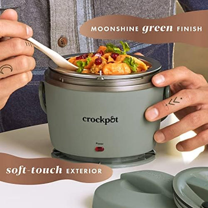 Crock-Pot Portable Electric Lunch Box Food Warmer – Green S21M