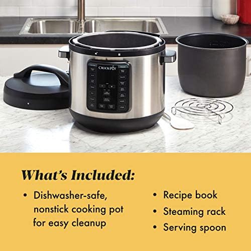 Crock-Pot 8 Quart Express Crock Multi-Use Pressure Cooker S05U