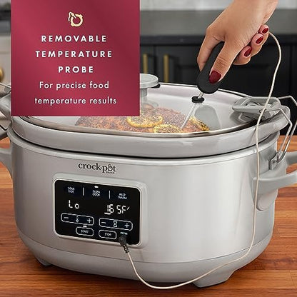 Crock-Pot 7 Quart Programmable Cook & Carry Slow Cooker S19S