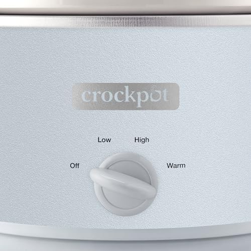 Crock-Pot 4.5 Quart Manual Slow Cooker – Macaroon Blue S17Z