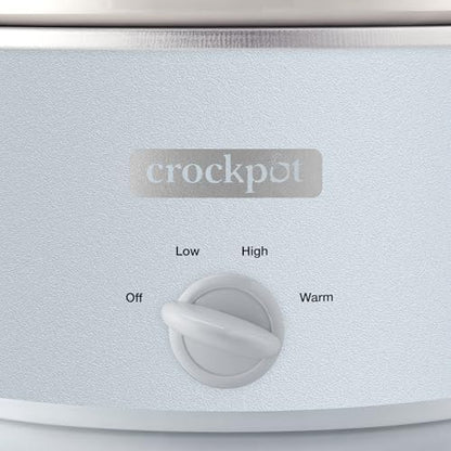 Crock-Pot 4.5 Quart Manual Slow Cooker – Macaroon Blue S17Z