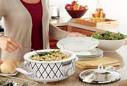 Crock-Pot 2.5 Quart Compact Casserole Slow Cooker S20N