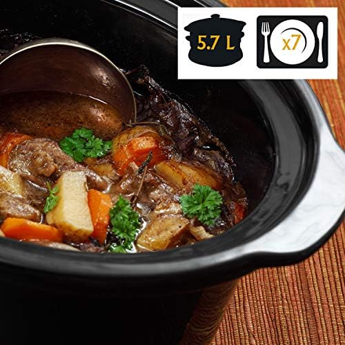 Crock-Pot Cook & Carry 6 Quart Portable Slow Cooker S07G