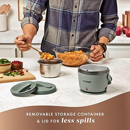 Crock-Pot Portable Electric Lunch Box Food Warmer – Green S21M
