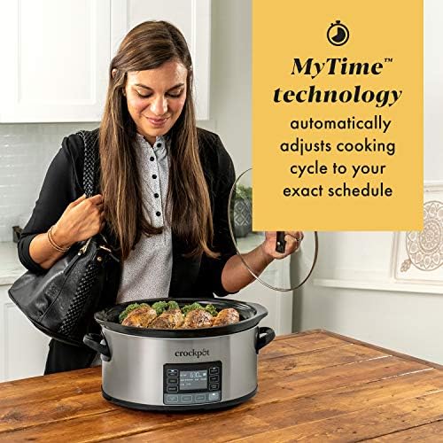 Crock-Pot MyTime 6 Quart Programmable Slow Cooker S08C