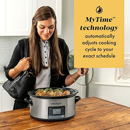 Crock-Pot MyTime 6 Quart Programmable Slow Cooker S08C