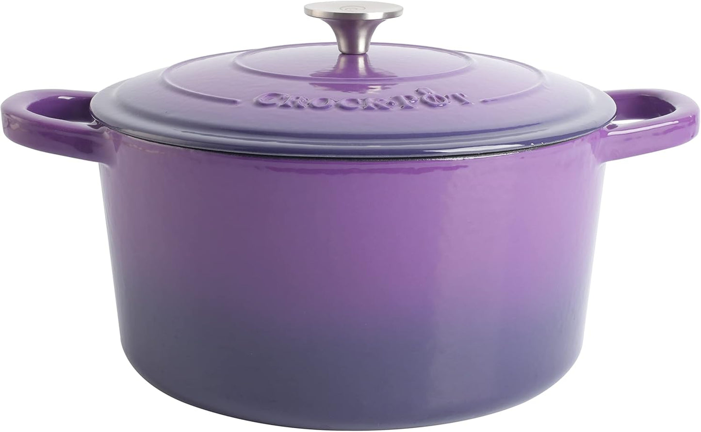 Crock-Pot 3 Quart Enameled Cast Iron Dutch Oven – Aqua S02T