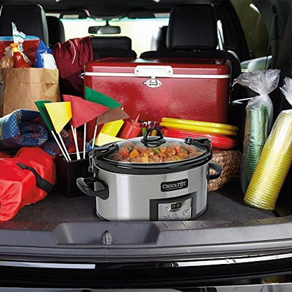 Crock-Pot Cook & Carry 6 Quart Programmable Slow Cooker S15M