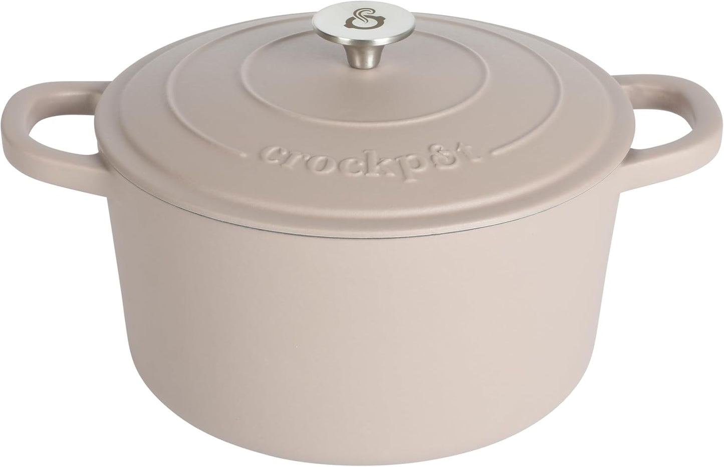 Crock-Pot 3 Quart Enameled Cast Iron Dutch Oven – Aqua S02T