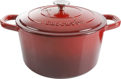 Crock-Pot 3 Quart Enameled Cast Iron Dutch Oven – Aqua S02T