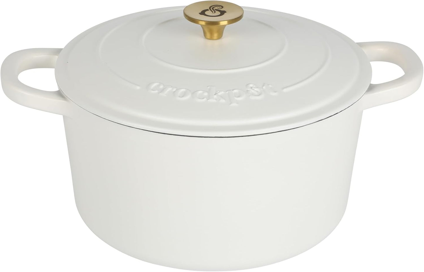Crock-Pot 3 Quart Enameled Cast Iron Dutch Oven – Aqua S02T