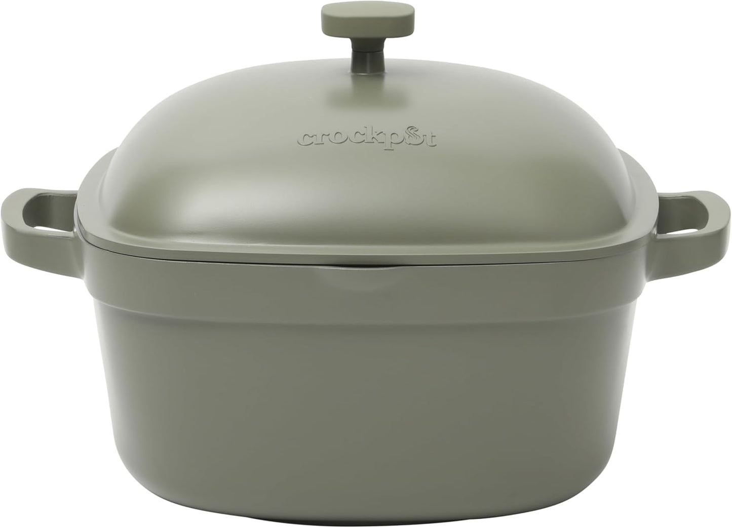 Crock-Pot 3 Quart Enameled Cast Iron Dutch Oven – Aqua S02T
