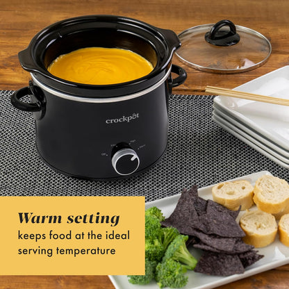 Crock-Pot 2 Quart Mini Slow Cooker – Classic Compact Cooker S01Z